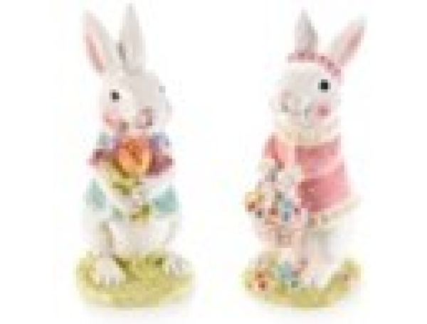 Keramik Osterhase 18cm 2fach
